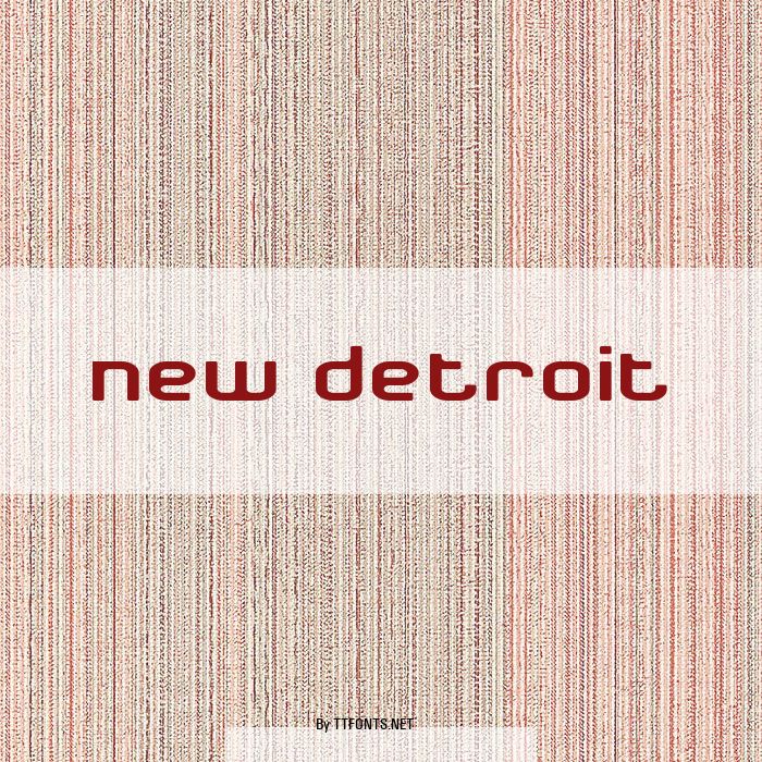 New Detroit example